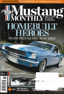 MUSTANG MONTHLY 2015 NOV - '65 FASTBACK, STUTZ'S '67 MUSTANG, ORANGE PEEL OK?